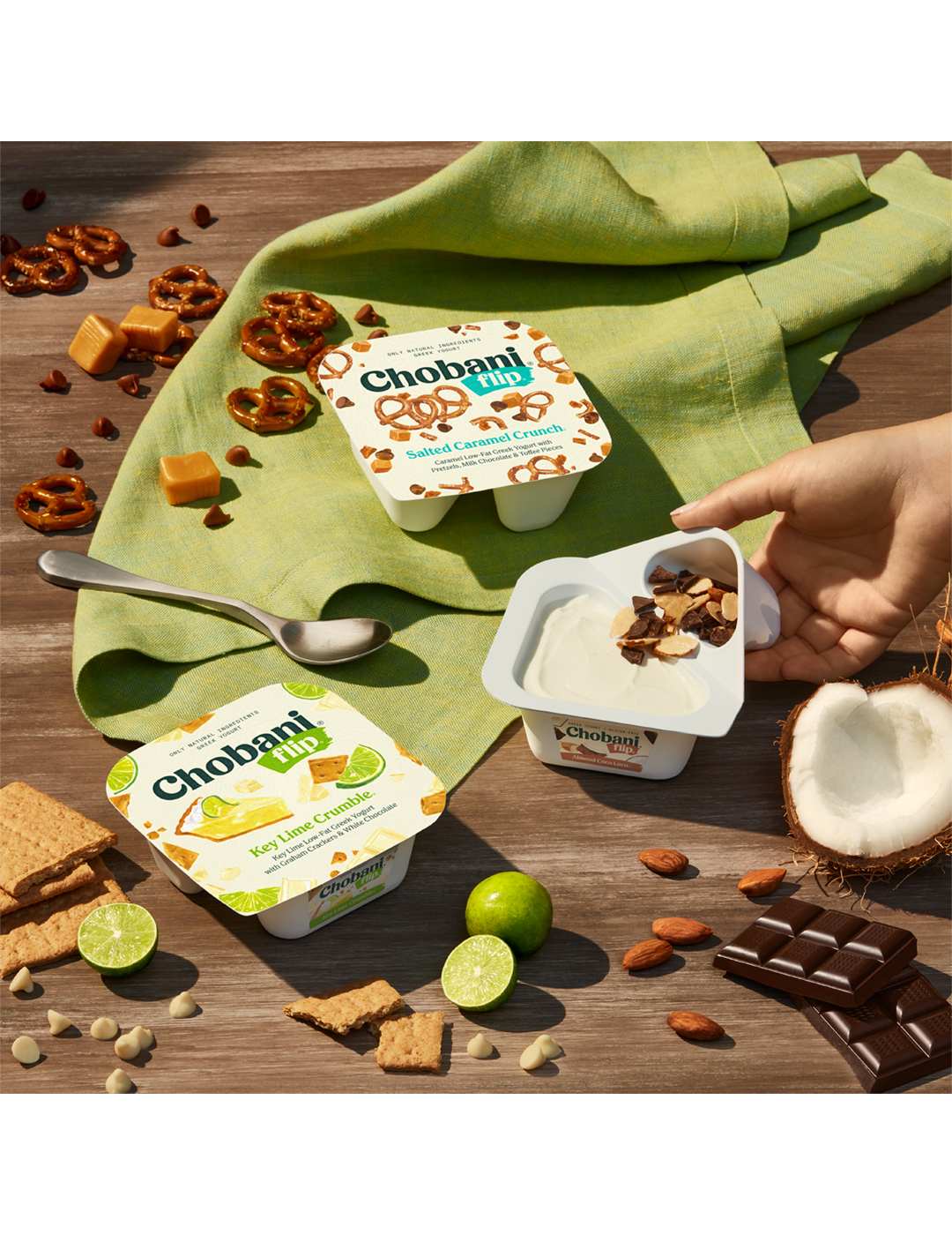 Chobani Flip Low-Fat Cookies & Cream Greek Yogurt; image 6 of 6