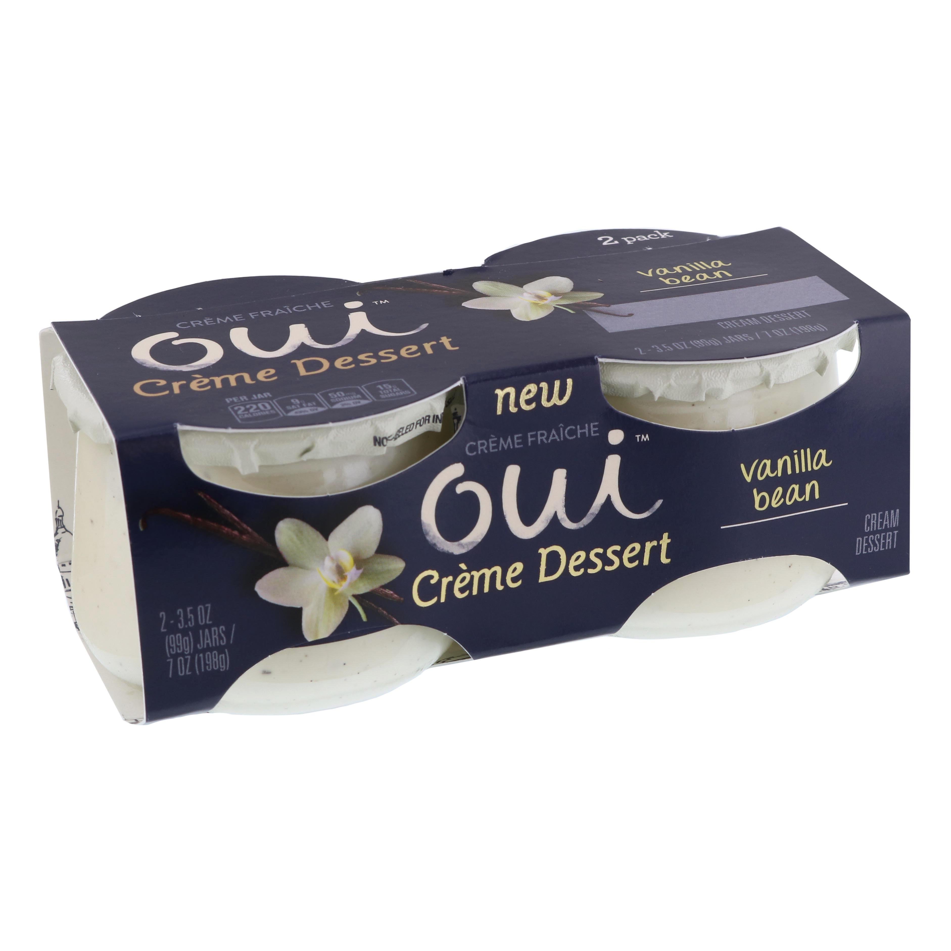 Yoplait Oui Creme Fraiche Vanilla Bean Creme Dessert Shop Yogurt at HEB