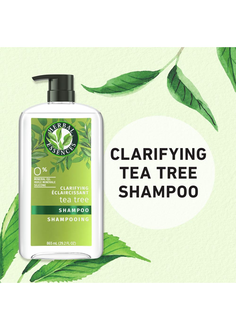 Herbal Essences Clarifying  Tea Tree Shampoo; image 4 of 10