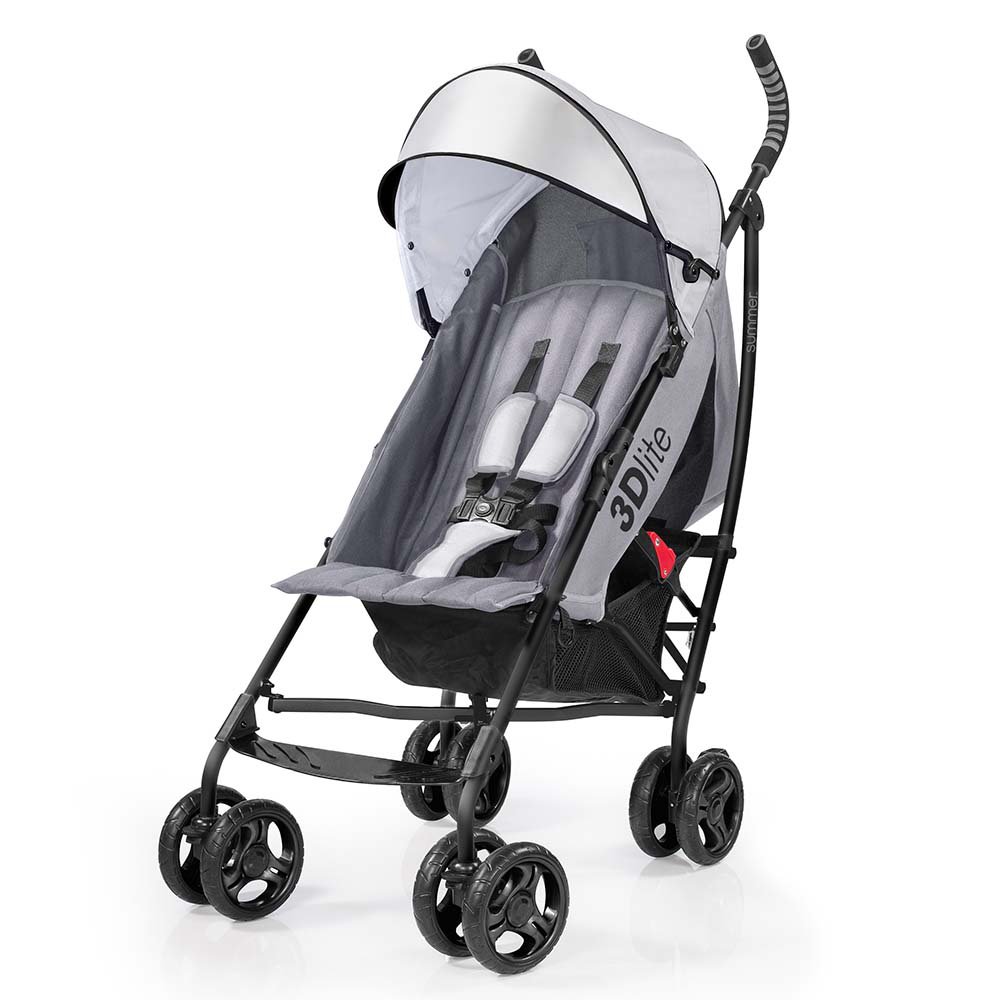 Summer Infant 3d Lite Stroller Gray Shop Travel Equipment At H E B