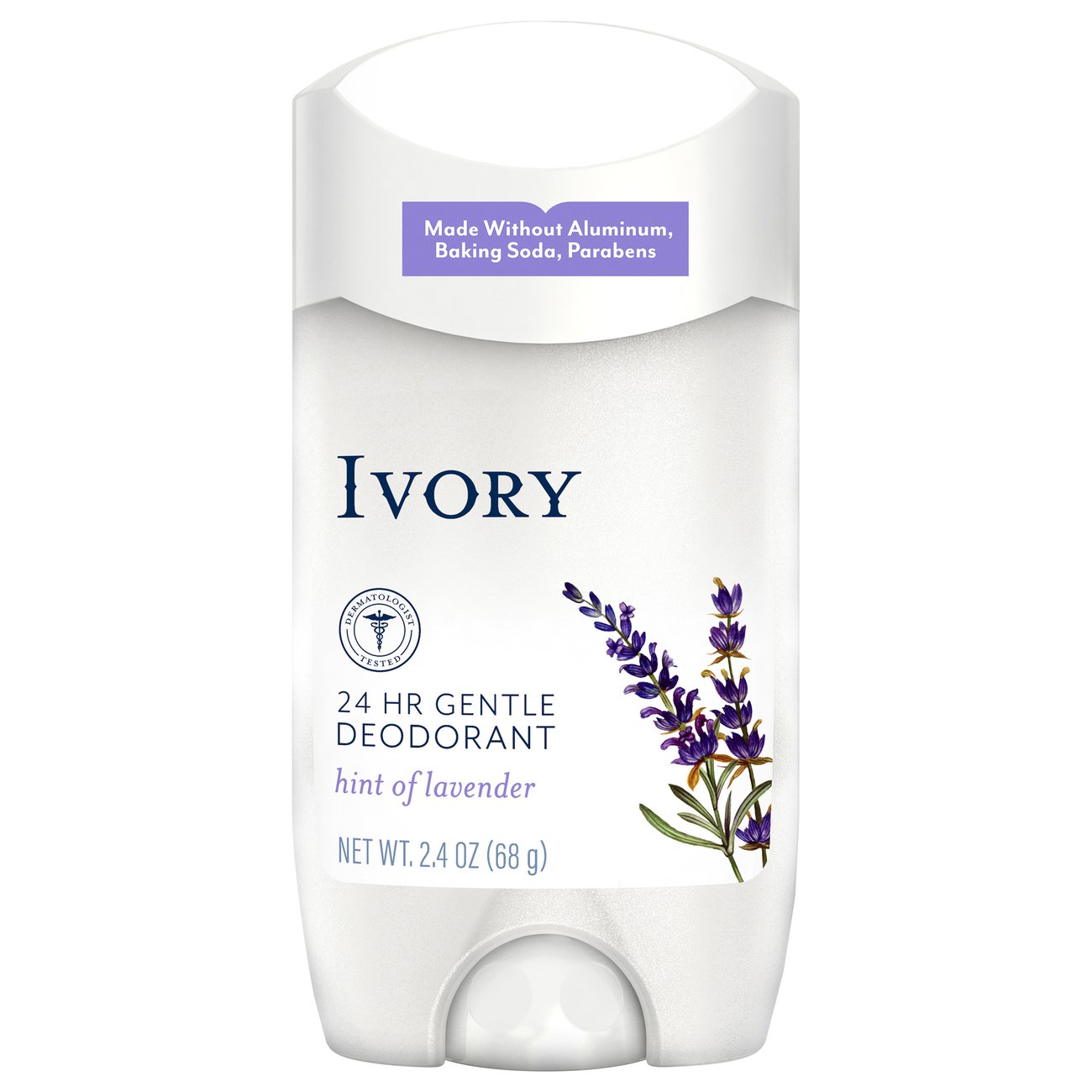 Ivory Deodorant, Hint Of Lavender, Made Without Aluminum And Baking Soda Shop Bath & Skin Care