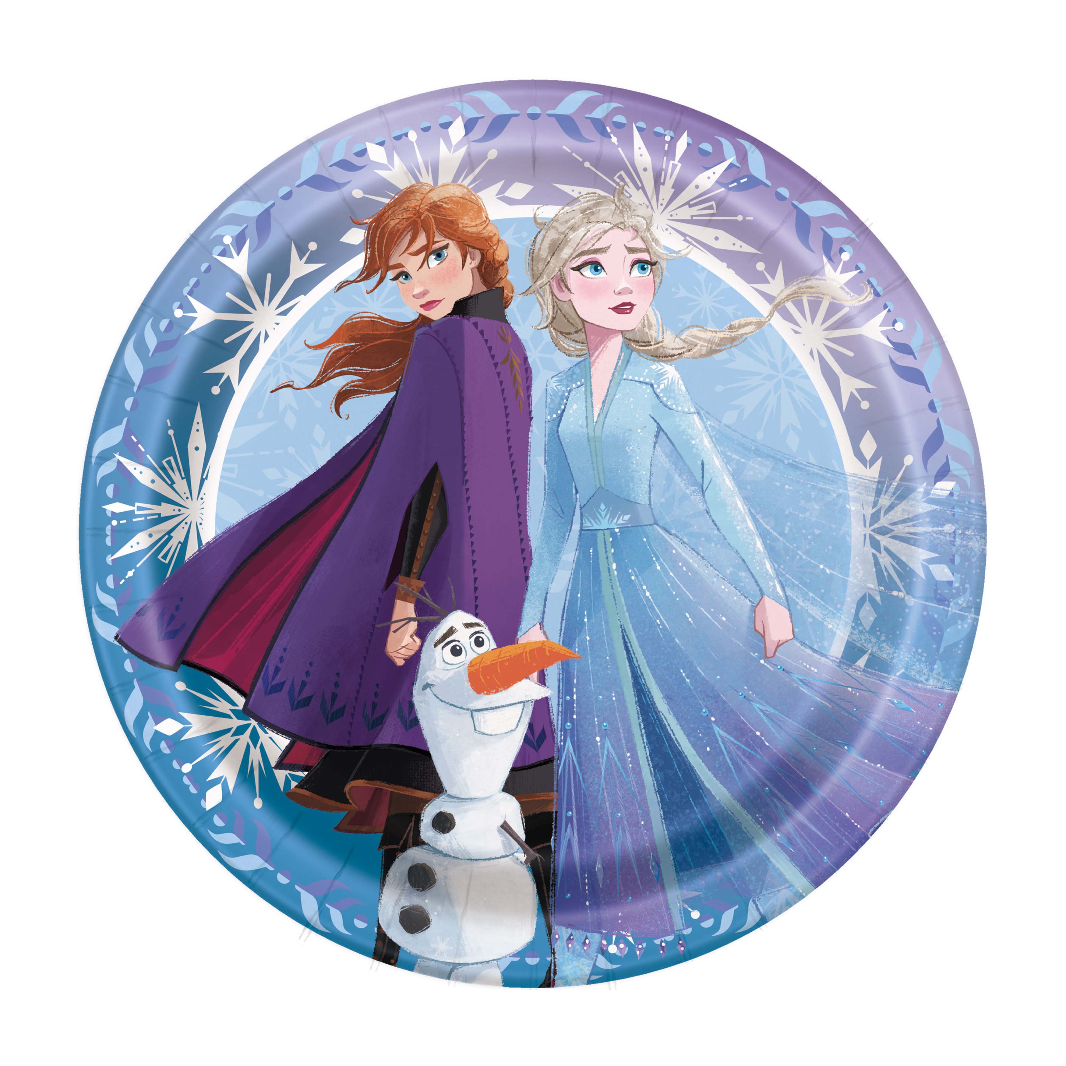 disney frozen plates