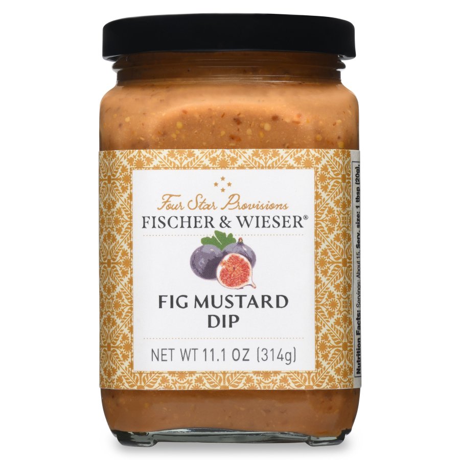 Fischer & Wieser Four Star Provisions Fig Mustard Dip Shop Sauces & Marinades at HEB