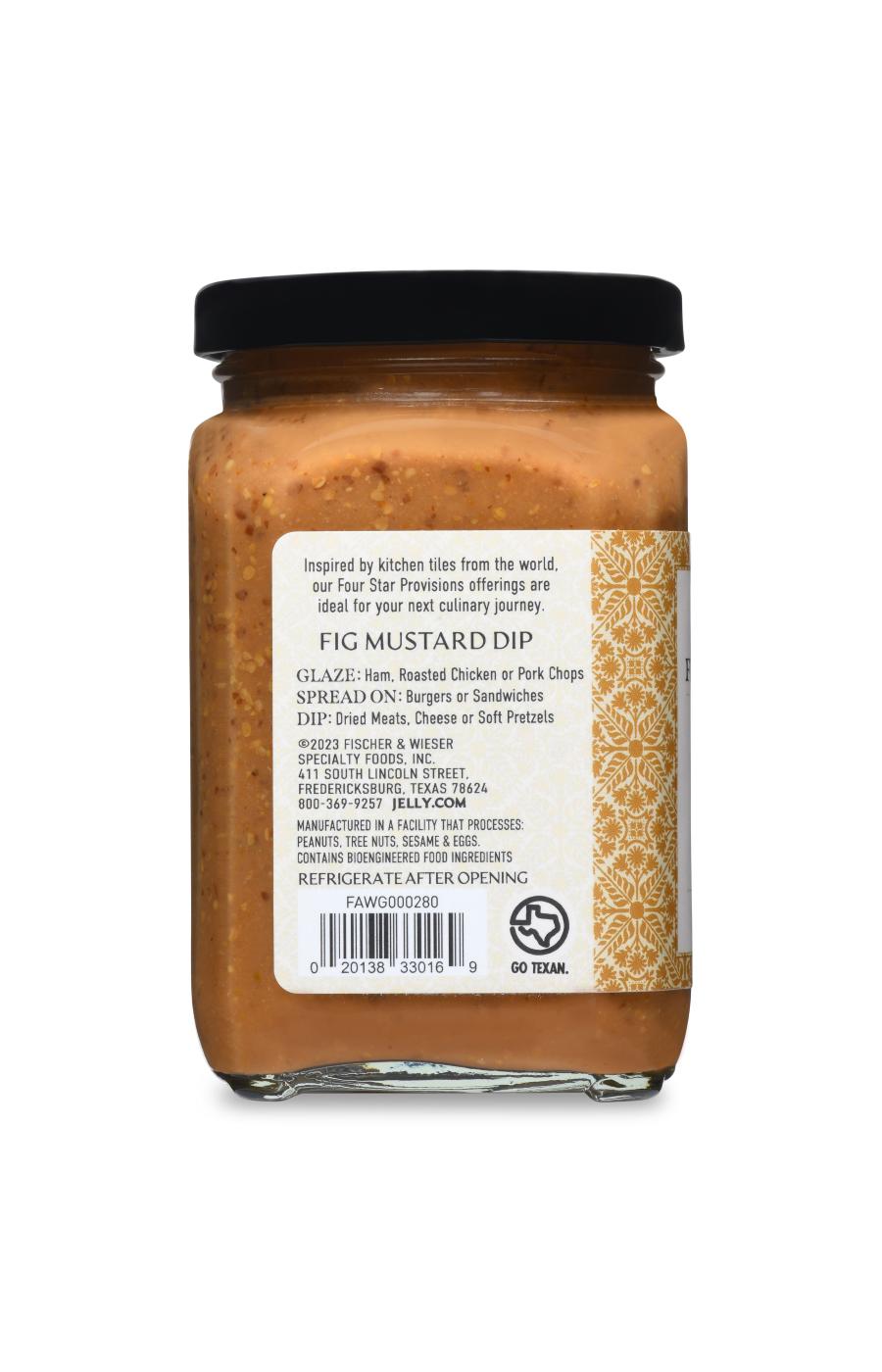 Fischer & Wieser Four Star Provisions Fig Mustard Dip; image 3 of 3