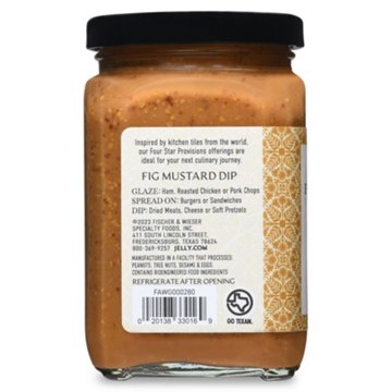 Fischer & Wieser Four Star Provisions Fig Mustard Dip, 11.1 oz