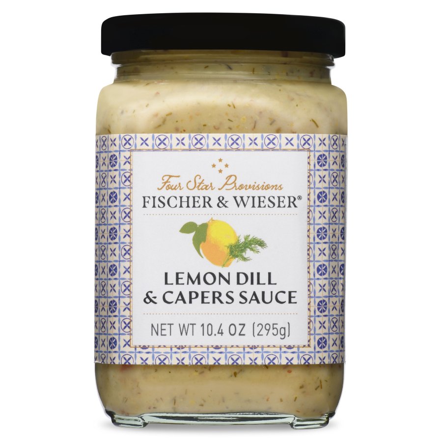 Fischer & Wieser Four Star Provisions Lemon Dill & Capers Sauce - Shop ...