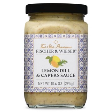Fischer & Wieser Four Star Provisions Lemon Dill & Capers Sauce, 10.4 oz