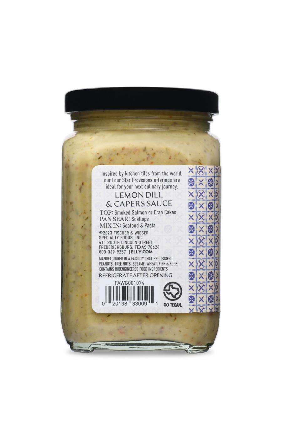 Fischer & Wieser Four Star Provisions Lemon Dill & Capers Sauce; image 3 of 3