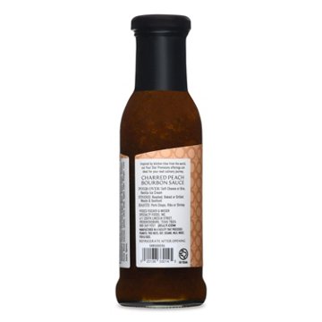Fischer & Wieser Four Star Provisions Charred Peach Bourbon Sauce, 12 oz