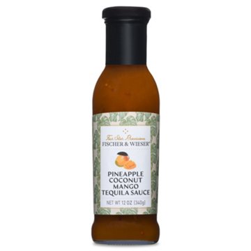 Fischer & Wieser Four Star Provisions Pineapple Coconut Mango Tequilla Sauce, 12 oz