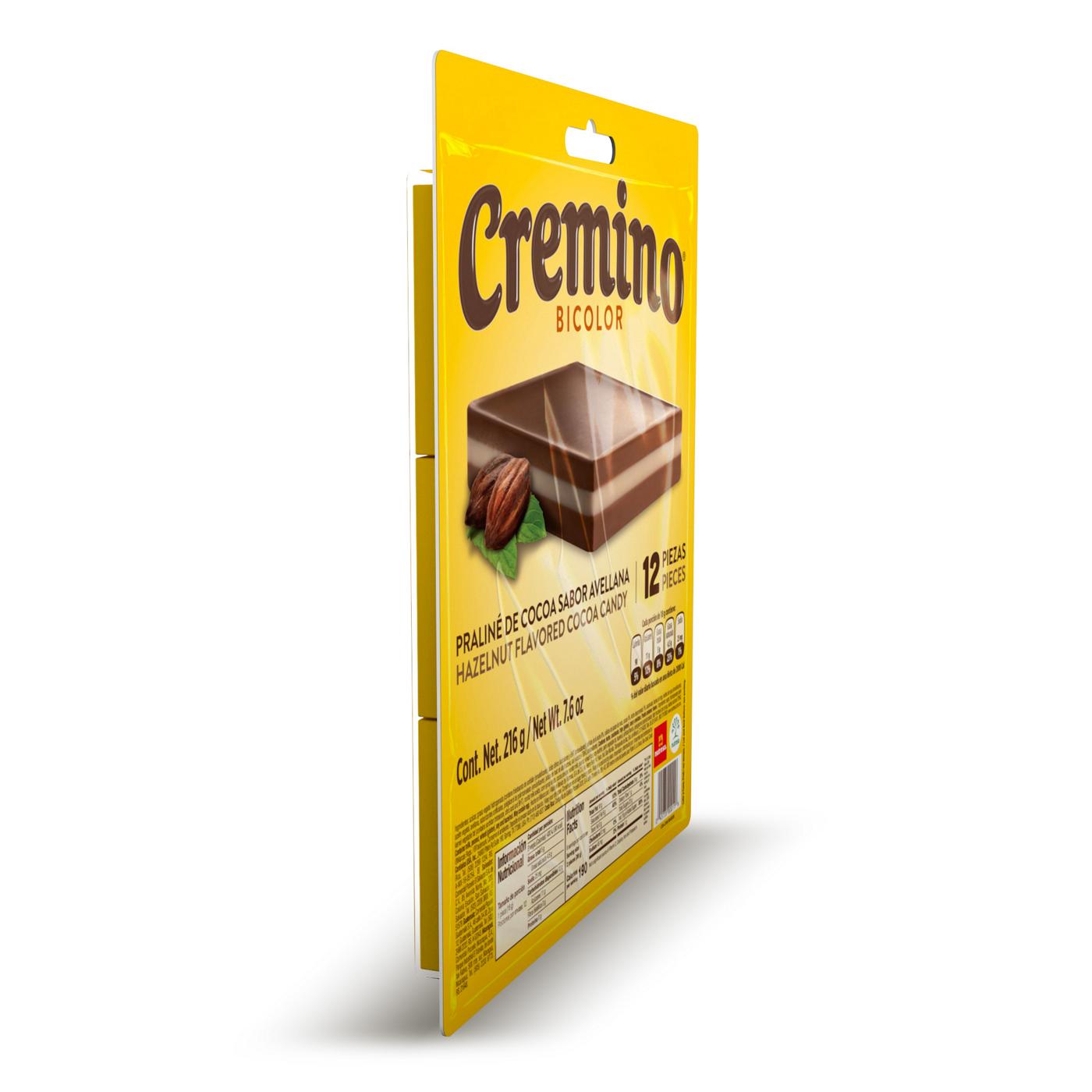 Cremino Bicolor Hazelnut Cocoa Candy; image 3 of 3