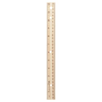 H-E-B Classic Wood Ruler, 12"