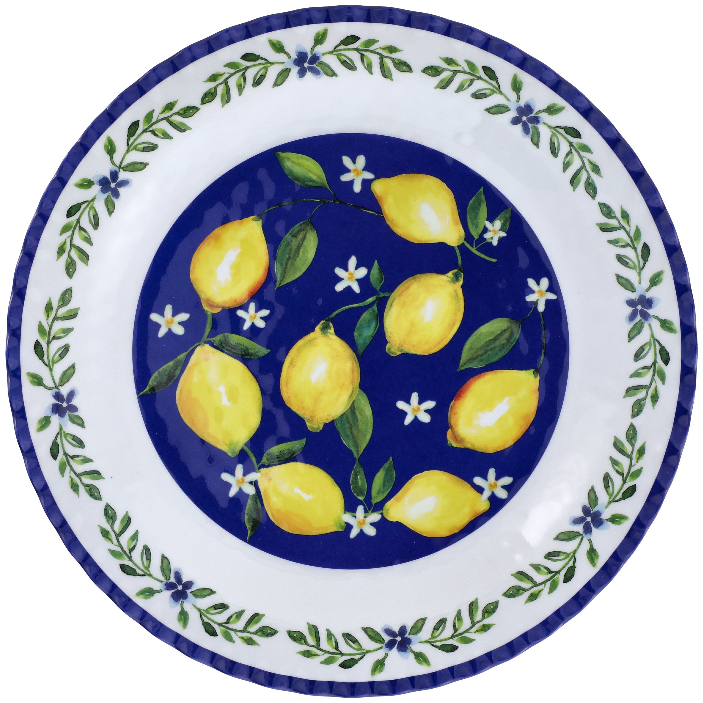 Haven & Key Lemon Melamine Round Platter - Shop Dishes at H-E-B