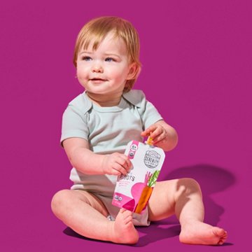 Serenity Kids Organic Roots Pouch - Sweet Potato Carrot Beet & Olive Oil
