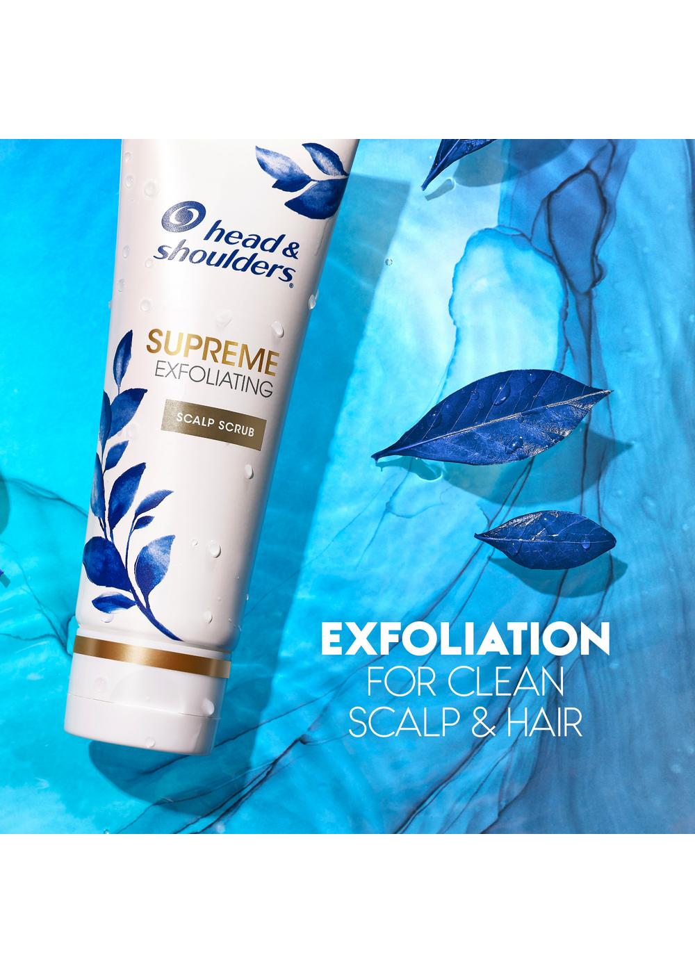 Head & Shoulders Supreme Exfoliating Scalp Scrub Shop Shampoo