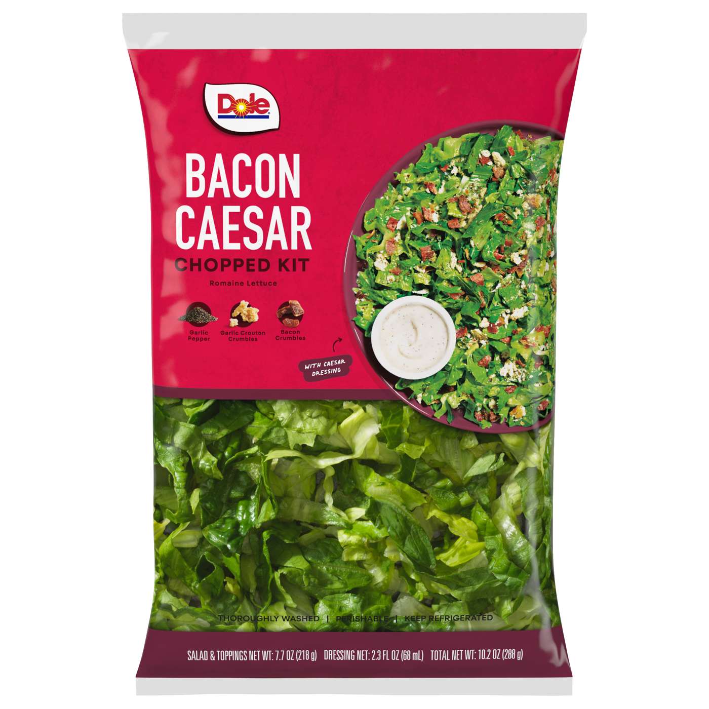 Dole Chopped Kit - Bacon Caesar; image 1 of 2