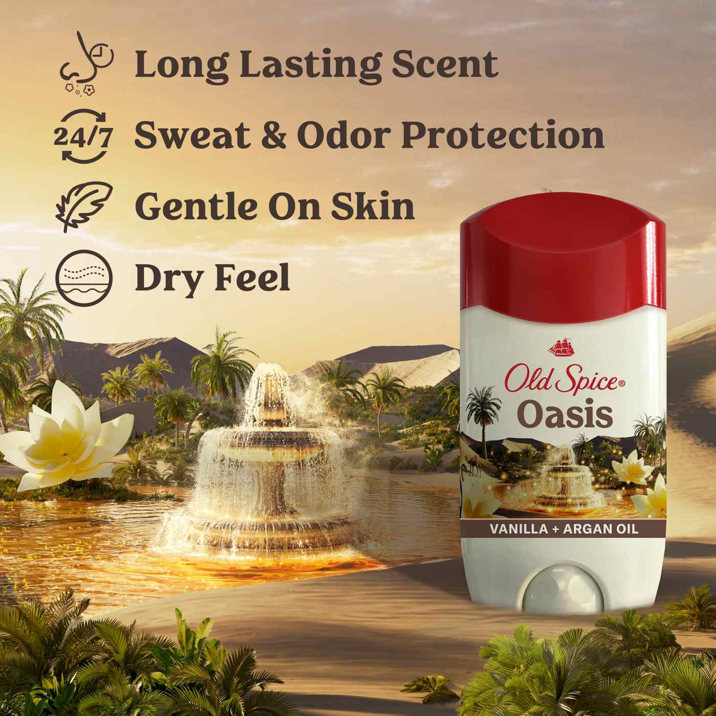 Old Spice Antiperspirant Deodorant - Oasis; image 7 of 9