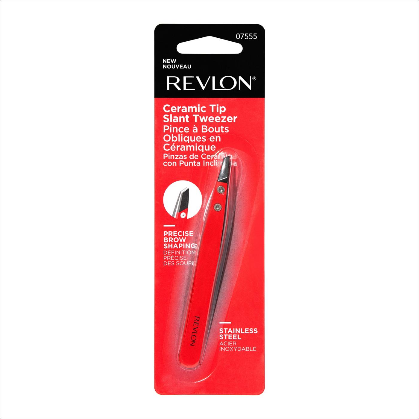 Revlon Ceramic Tip Slant Tweezer; image 1 of 6