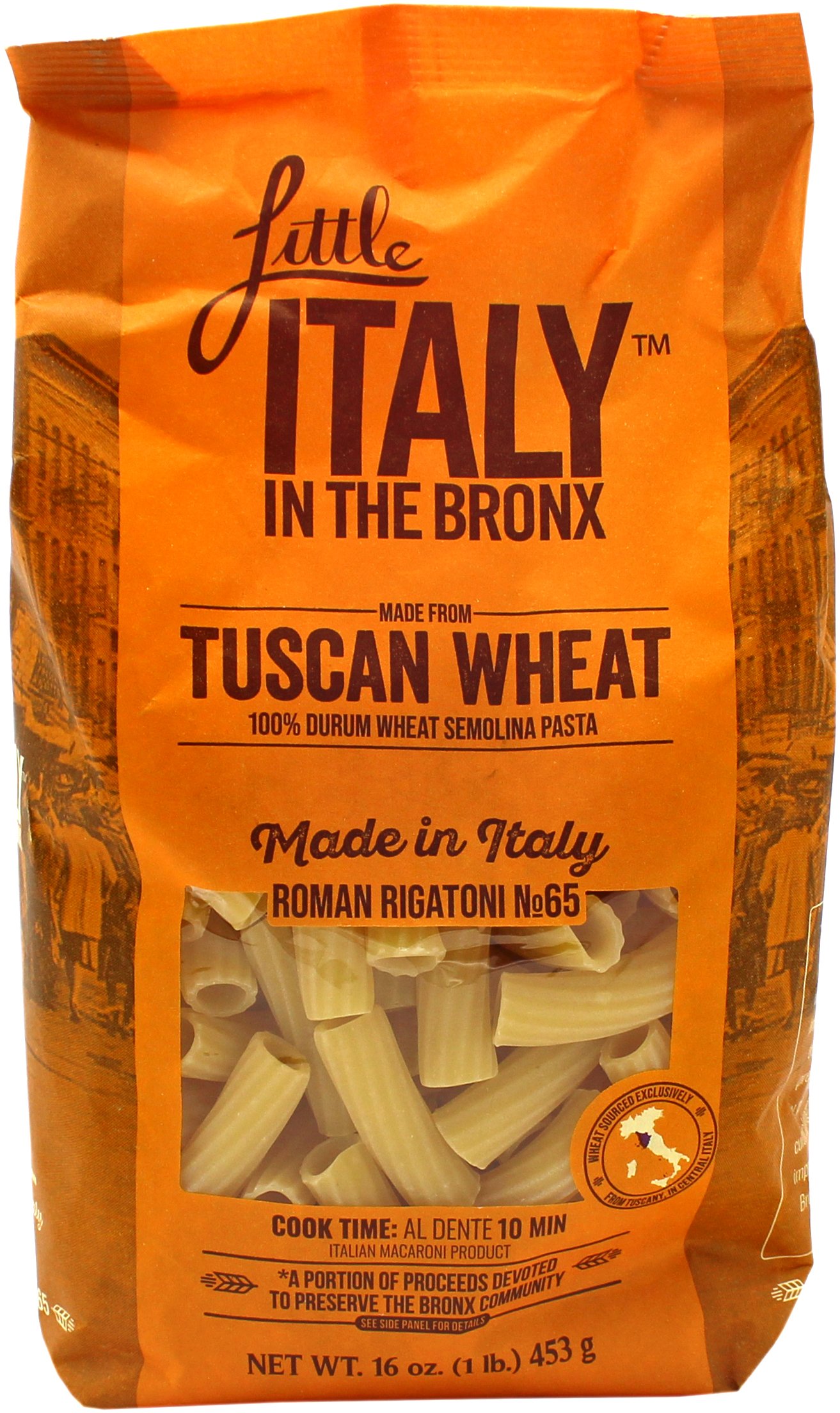 Little Italy In The Bronx Roman Rigatoni, 16 oz | Central Market ...