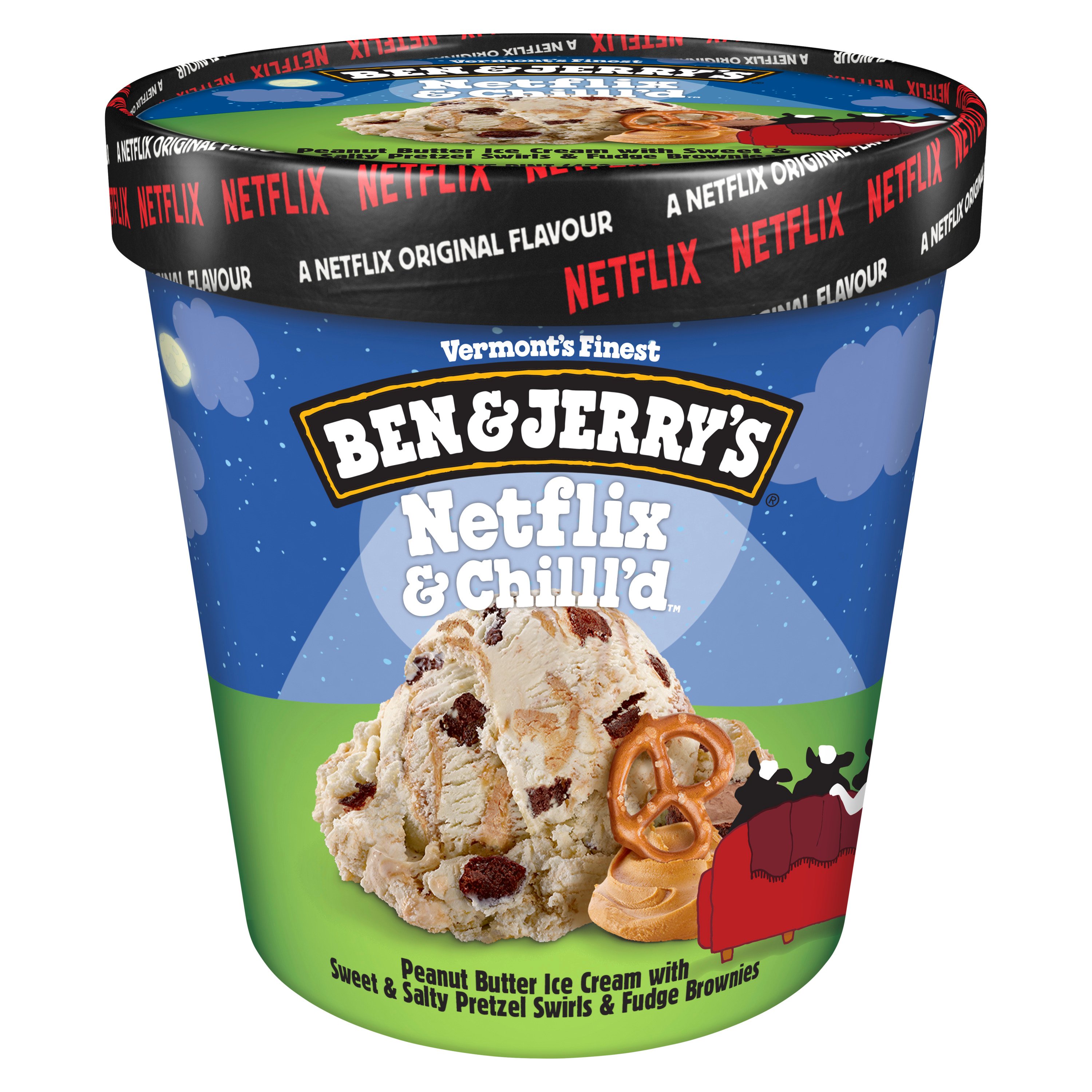 Ben & Jerry's Netflix & Chilll'd Ice Cream Shop Ice Cream at HEB