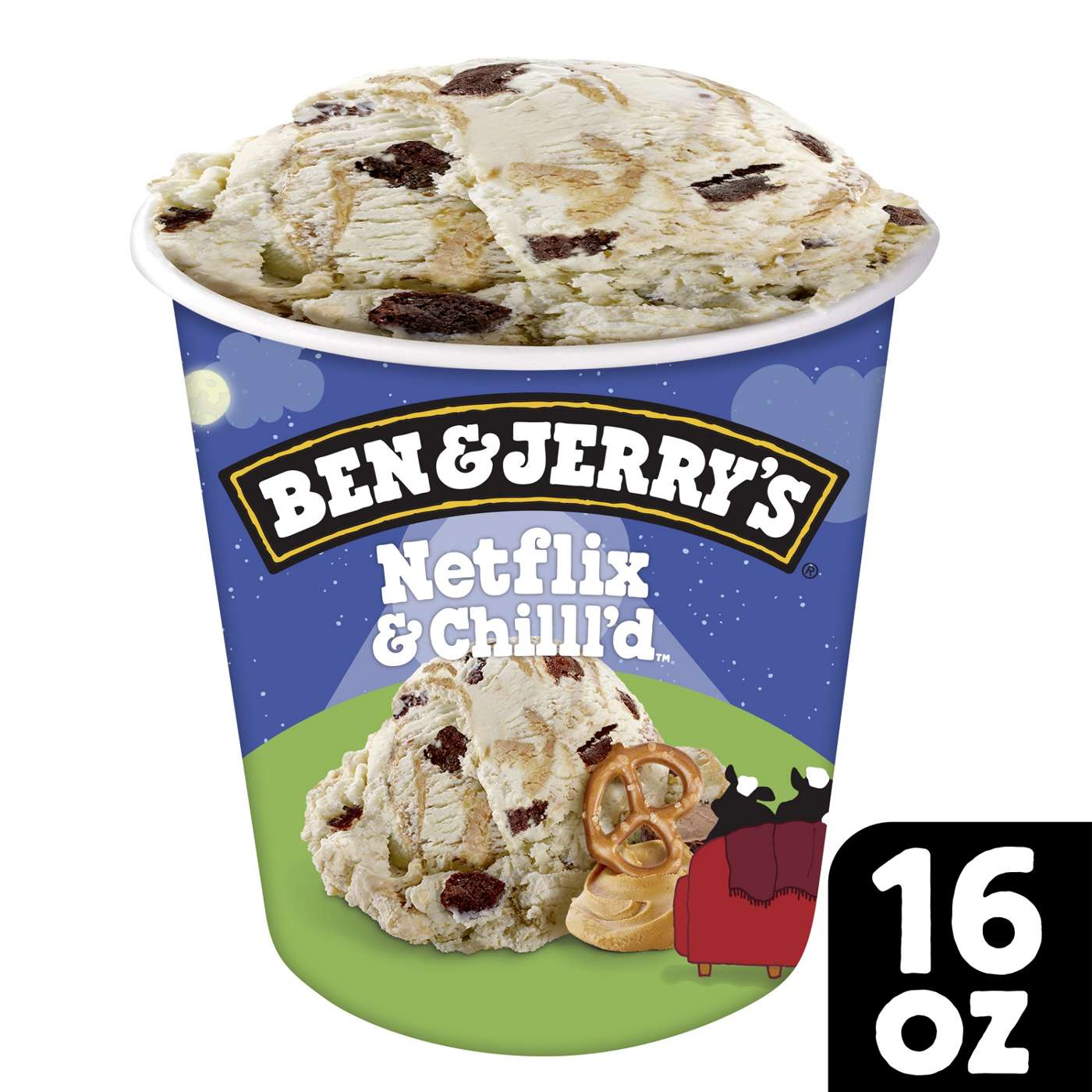 Ben & Jerry's Netflix & Chilll'd Ice Cream; image 2 of 3