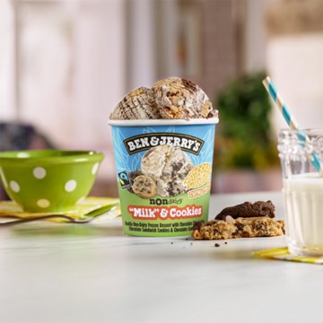 Ben & Jerry's Non Dairy Milk & Cookies Frozen Dessert, 1 pt