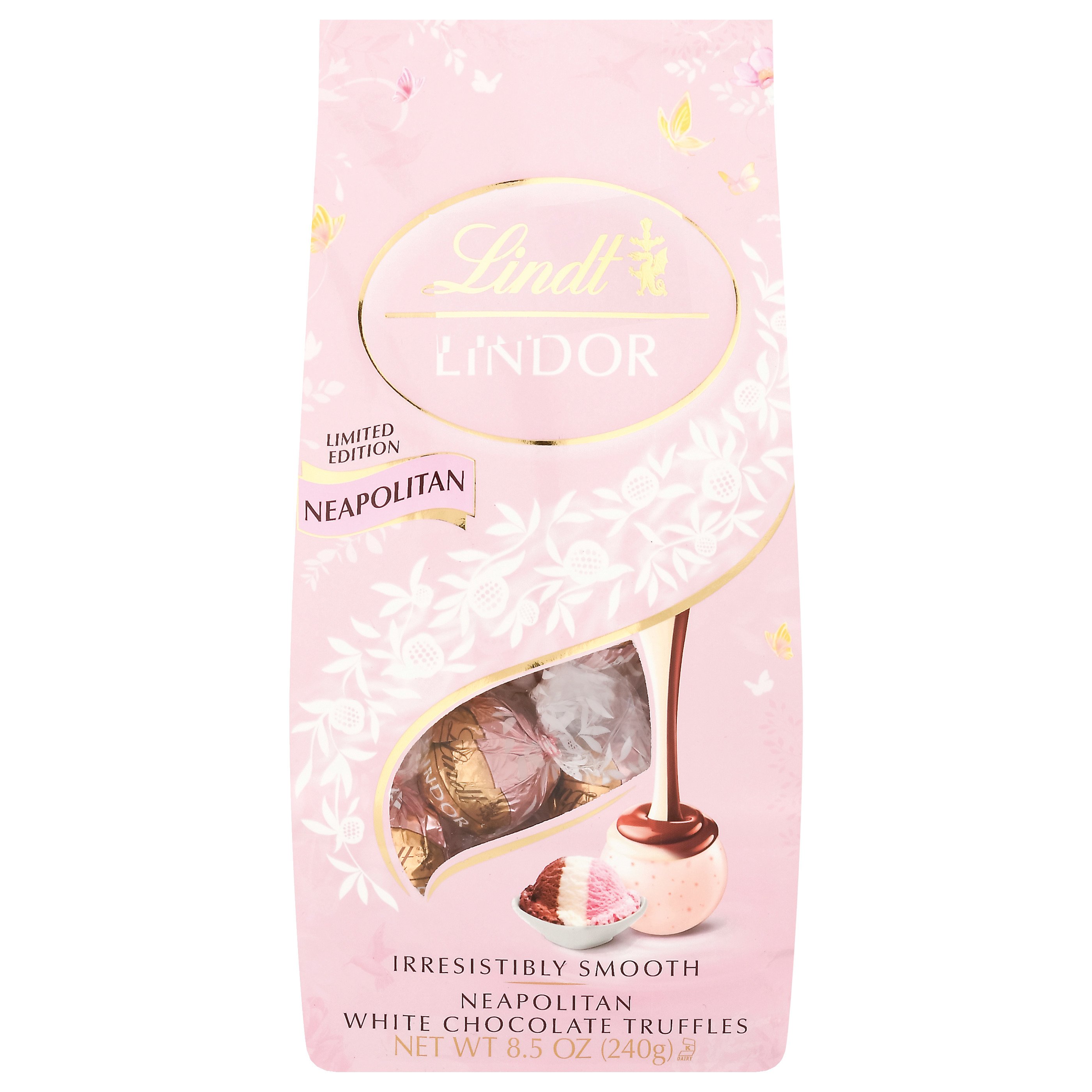 Lindt Lindor Neapolitan White Chocolate Truffles Easter Candy Shop Candy at HEB
