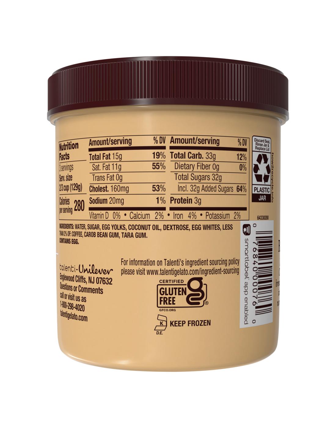 Talenti Dairy Free Cold Brew Coffee Sorbetto; image 4 of 6