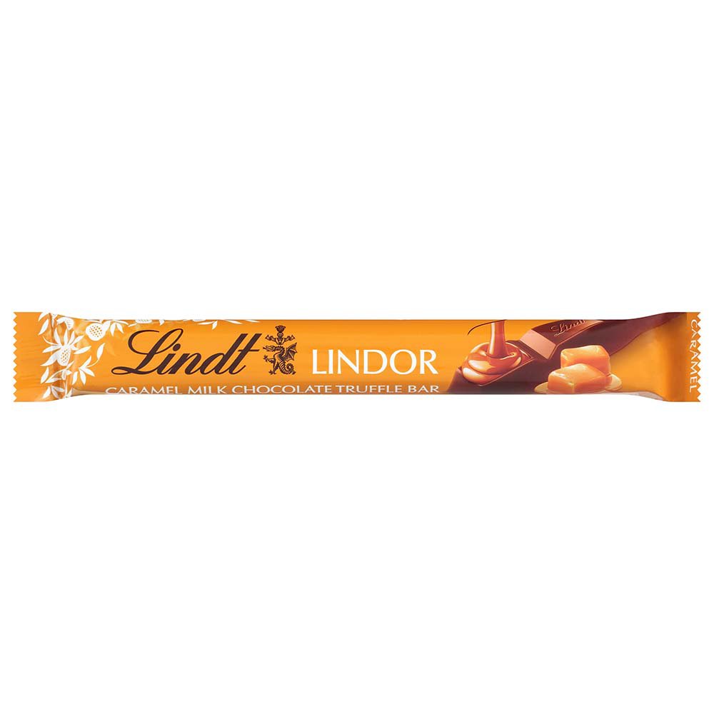 Lindt Lindor Caramel Milk Chocolate Truffle Bar Shop Candy at HEB