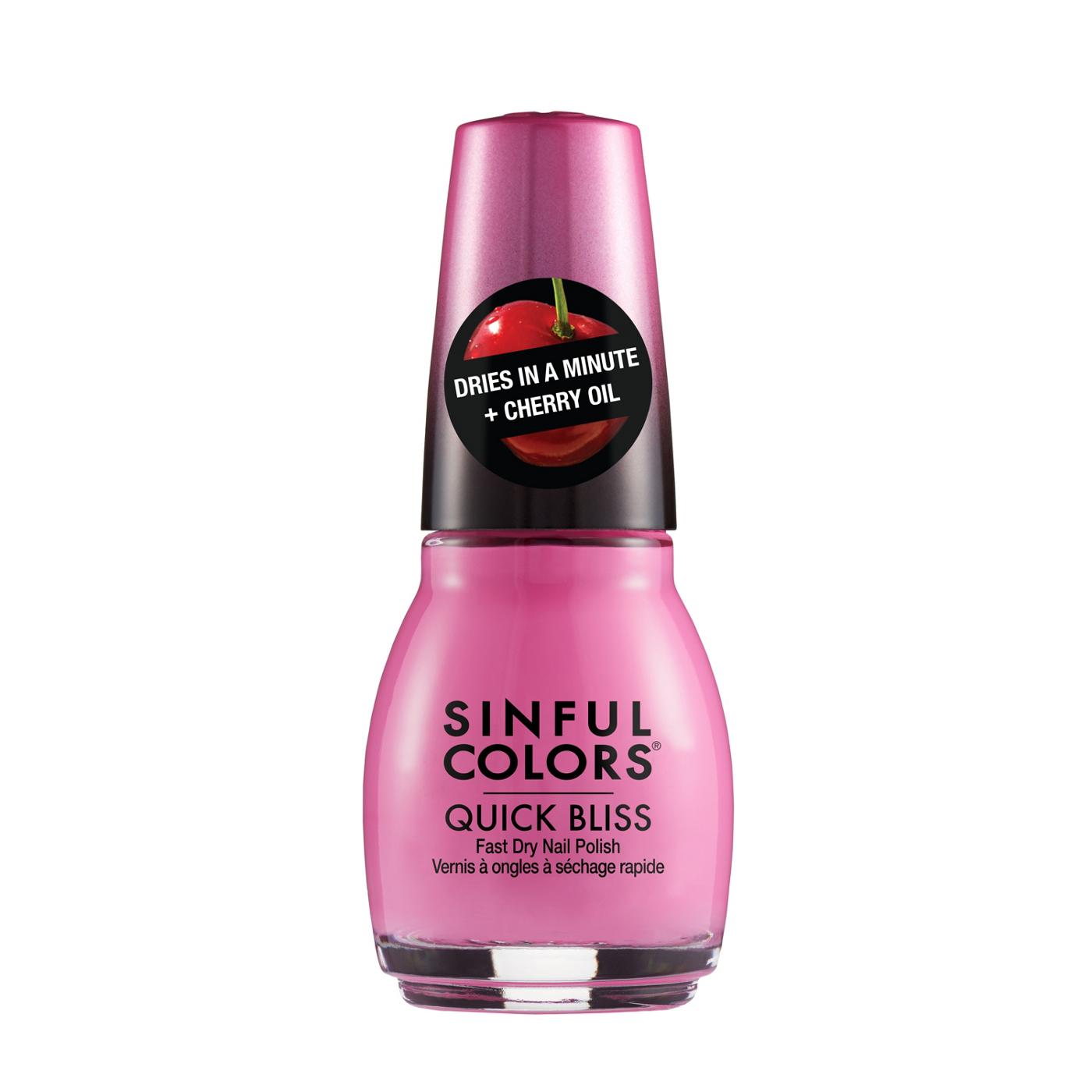 Sinful Colors Quick Bliss Nail Polish - Climaxxx ; image 1 of 3