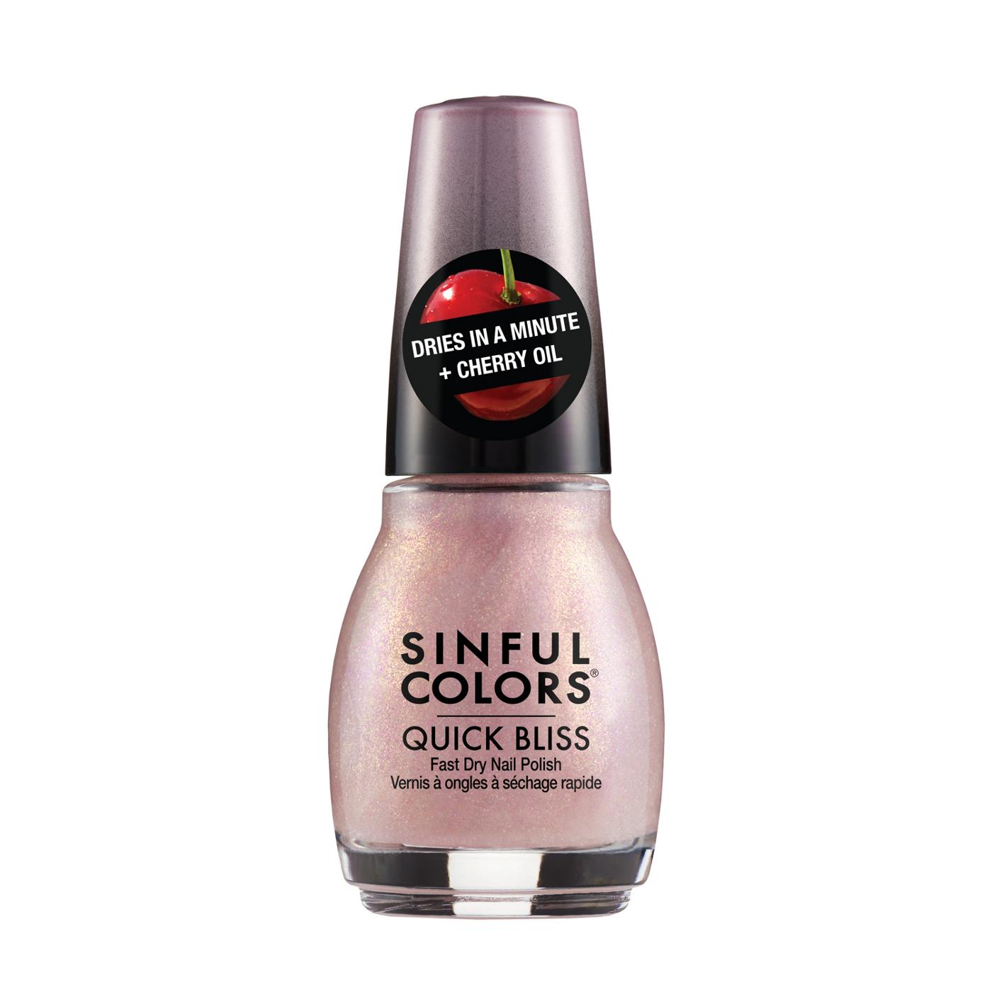 Sinful Colors Quick Bliss Nail Polish - Ice Cherry; image 1 of 4