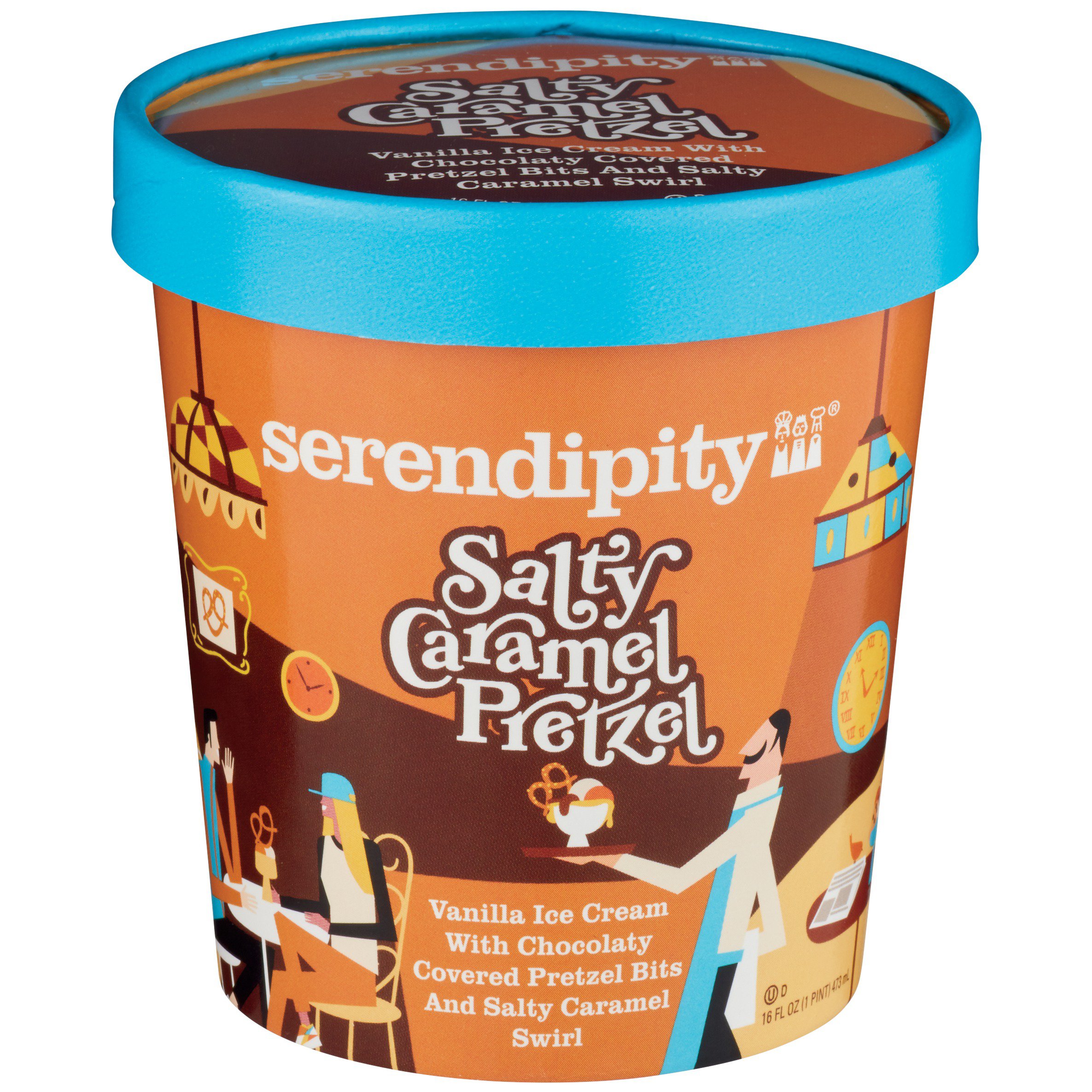 Serendipity Salty Caramel Pretzel Ice Cream - Shop Ice Cream at H-E-B