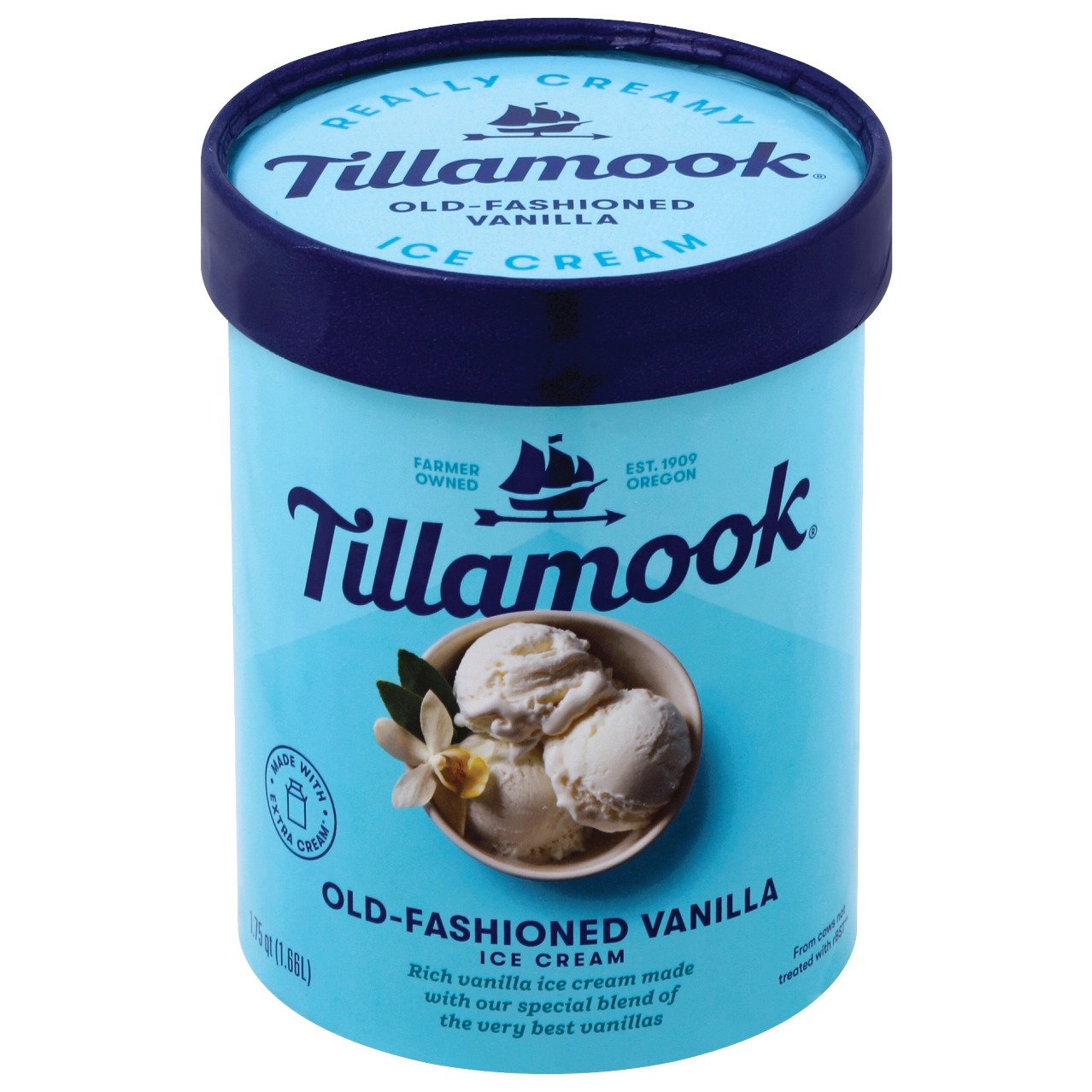 Tillamook Old Fashioned Vanilla Ice Cream - Shop Ice Cream at H-E-B