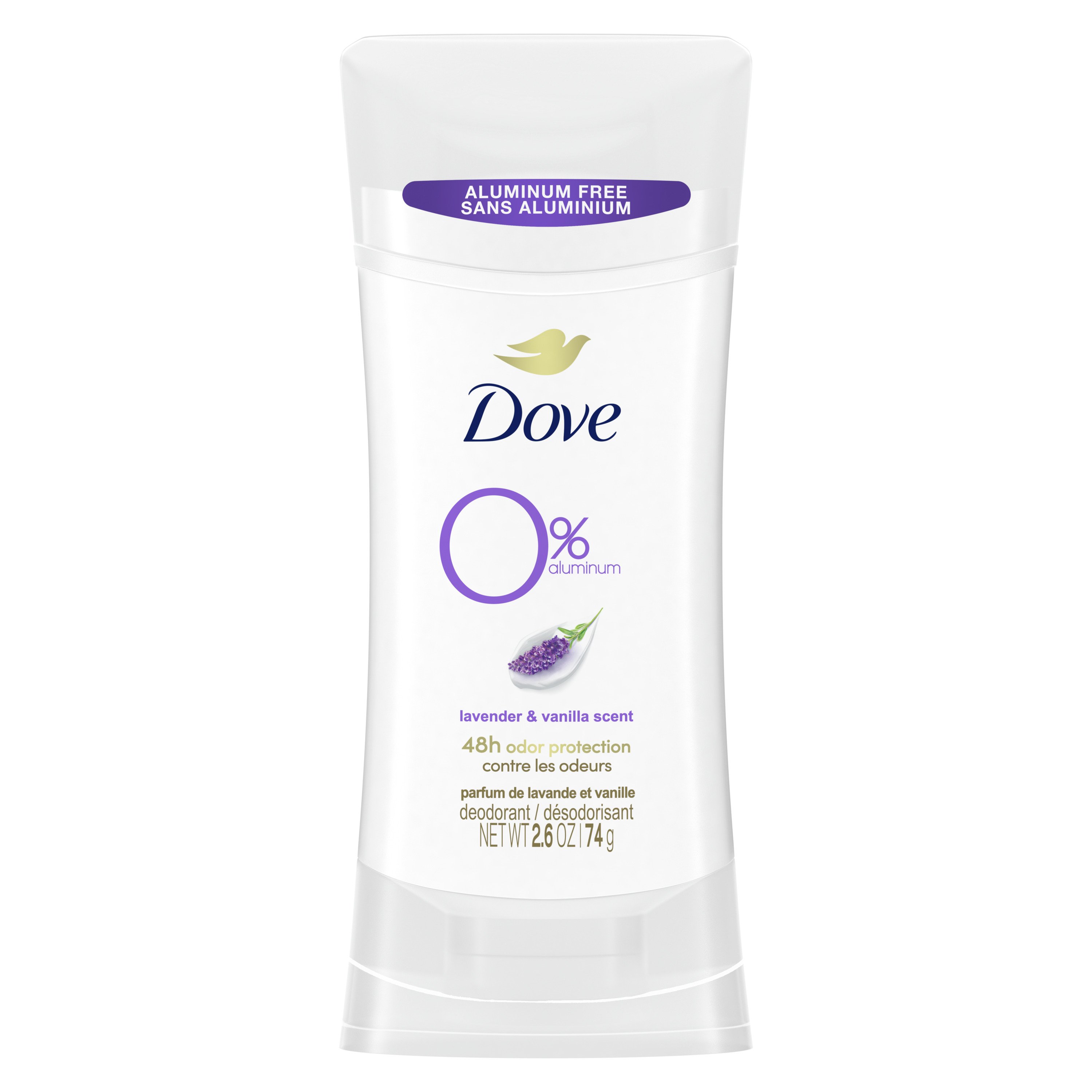 Dove 0 Aluminum Lavender & Vanilla Deodorant Shop Deodorant