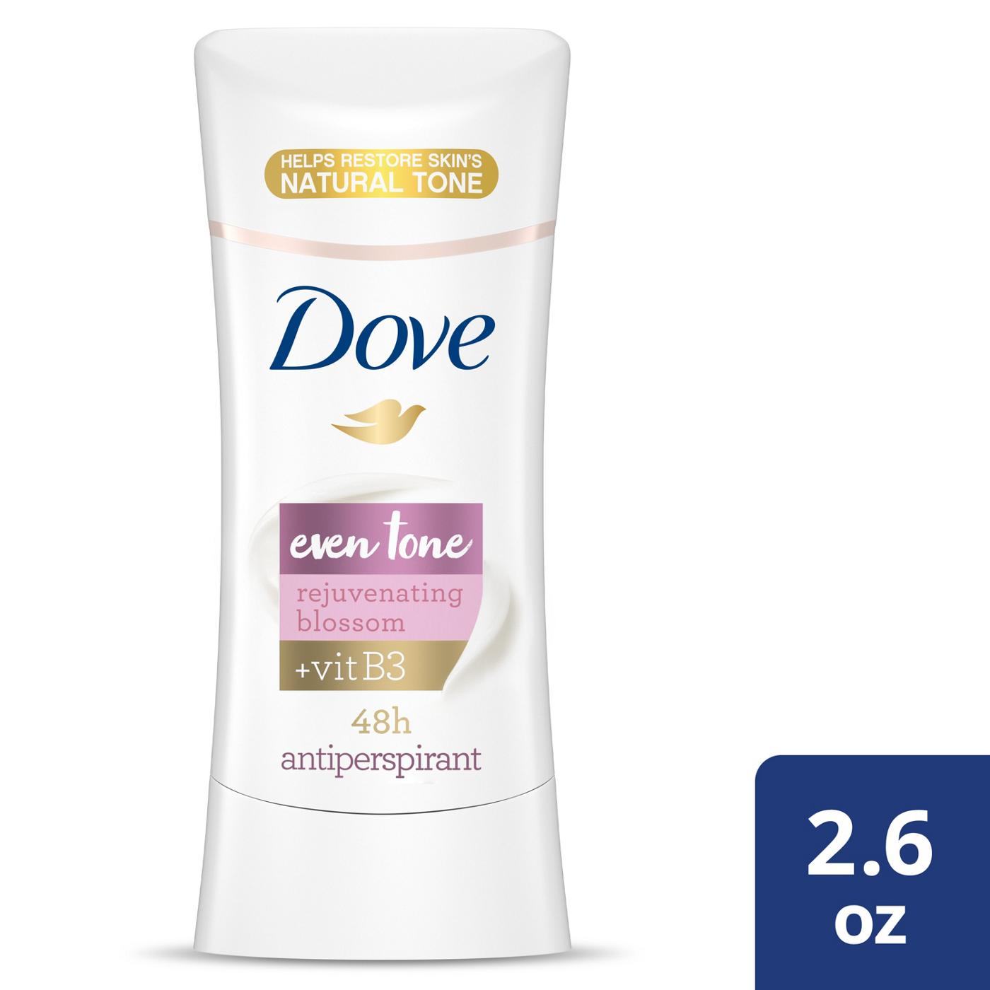 Dove Even Tone Antiperspirant Rejuvenating Blossom; image 2 of 7
