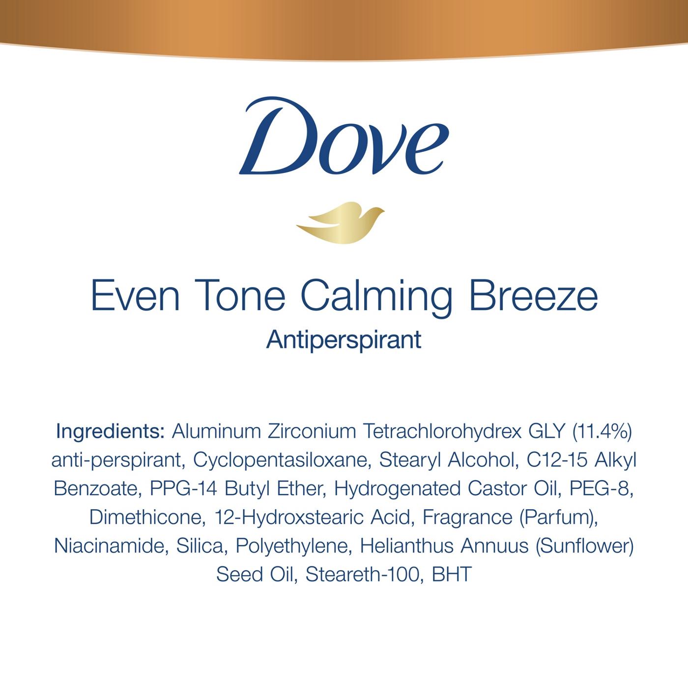 Dove Even Tone Antiperspirant Deodorant - Apple Blossom & Mango Butter; image 2 of 2