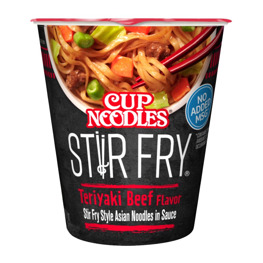 Nissin Teriyaki Beef Stir Fry Cup Noodles Shop Soups & Chili at HEB