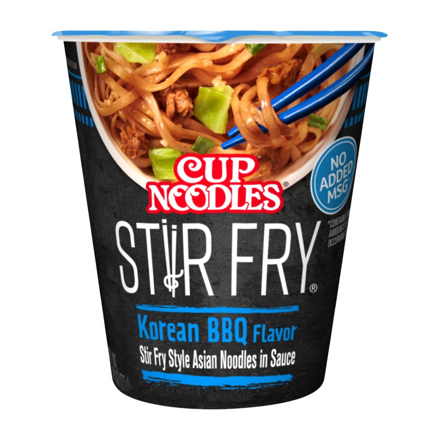 Nissin Korean BBQ Stir Fry Cup Noodles Shop Soups & Chili at HEB