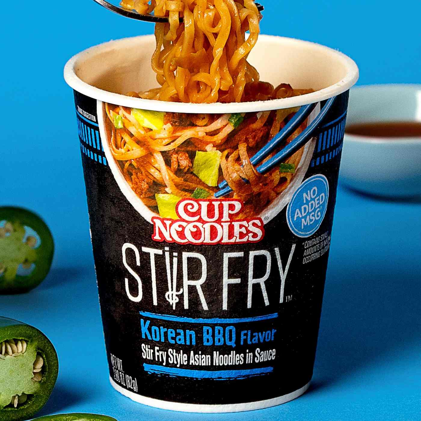 Nissin Korean BBQ Stir Fry Cup Noodles; image 3 of 6