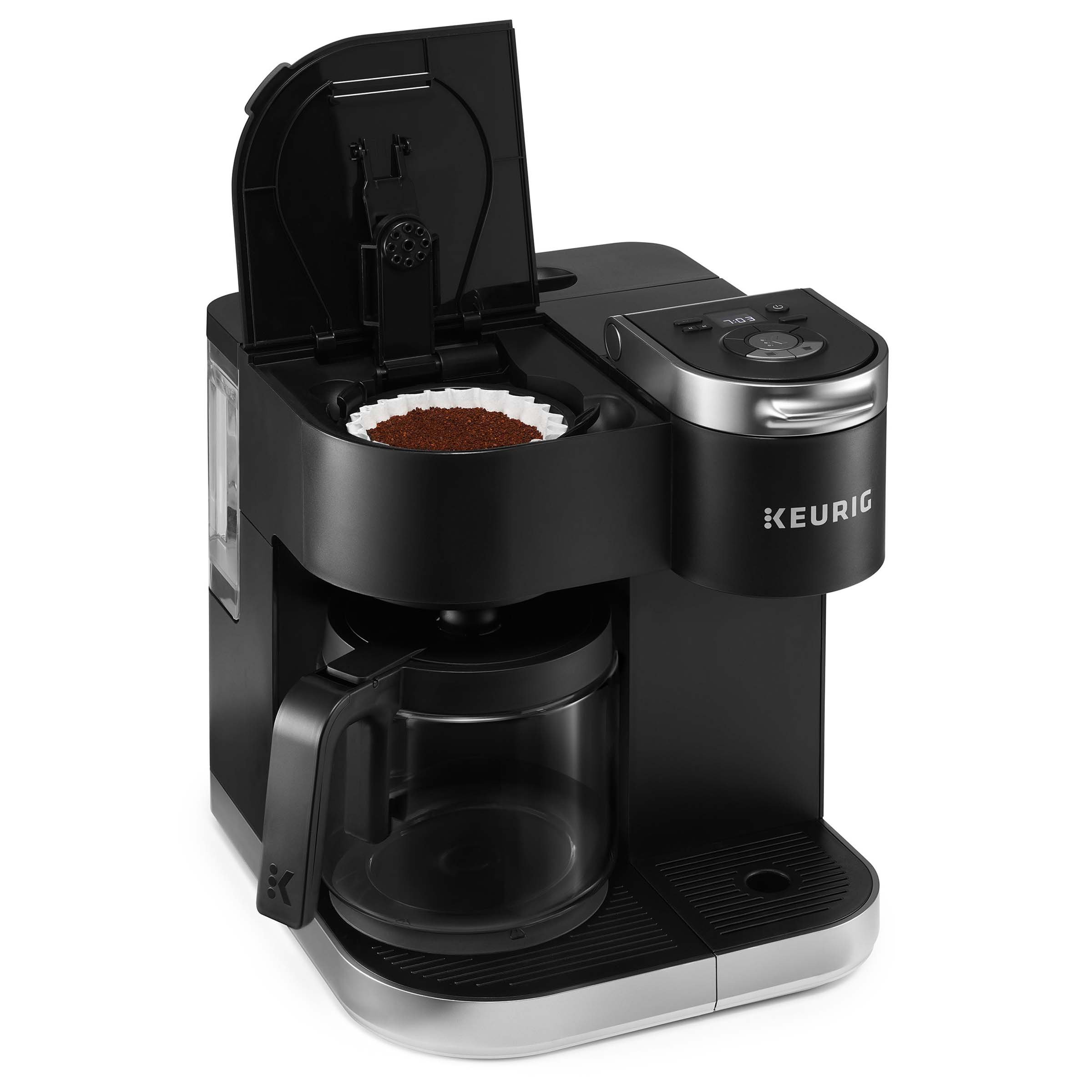 Keurig K-Duo Black Single Serve & Carafe Coffee Maker - Shop Kitchen & Dining at H-E-B