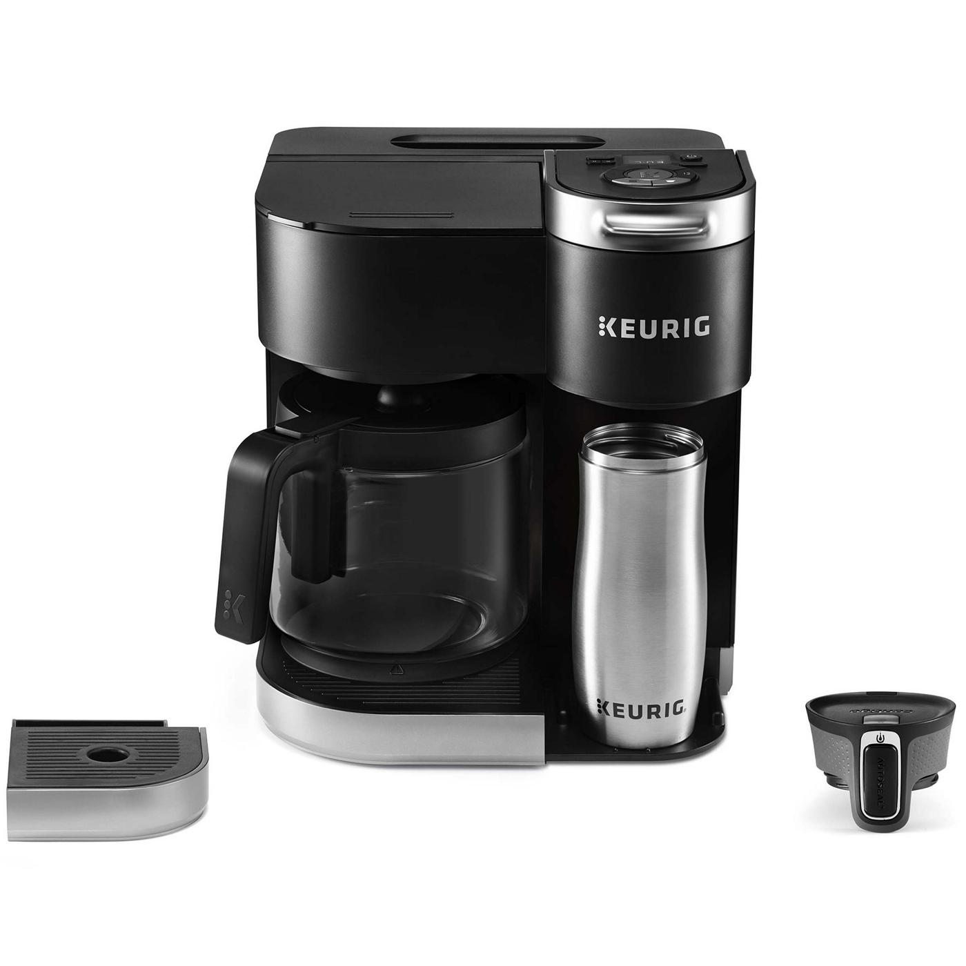 Kitchen & Table by H-E-B Duo Brew Single Serve Coffee Maker - Shop Coffee  Makers at H-E-B