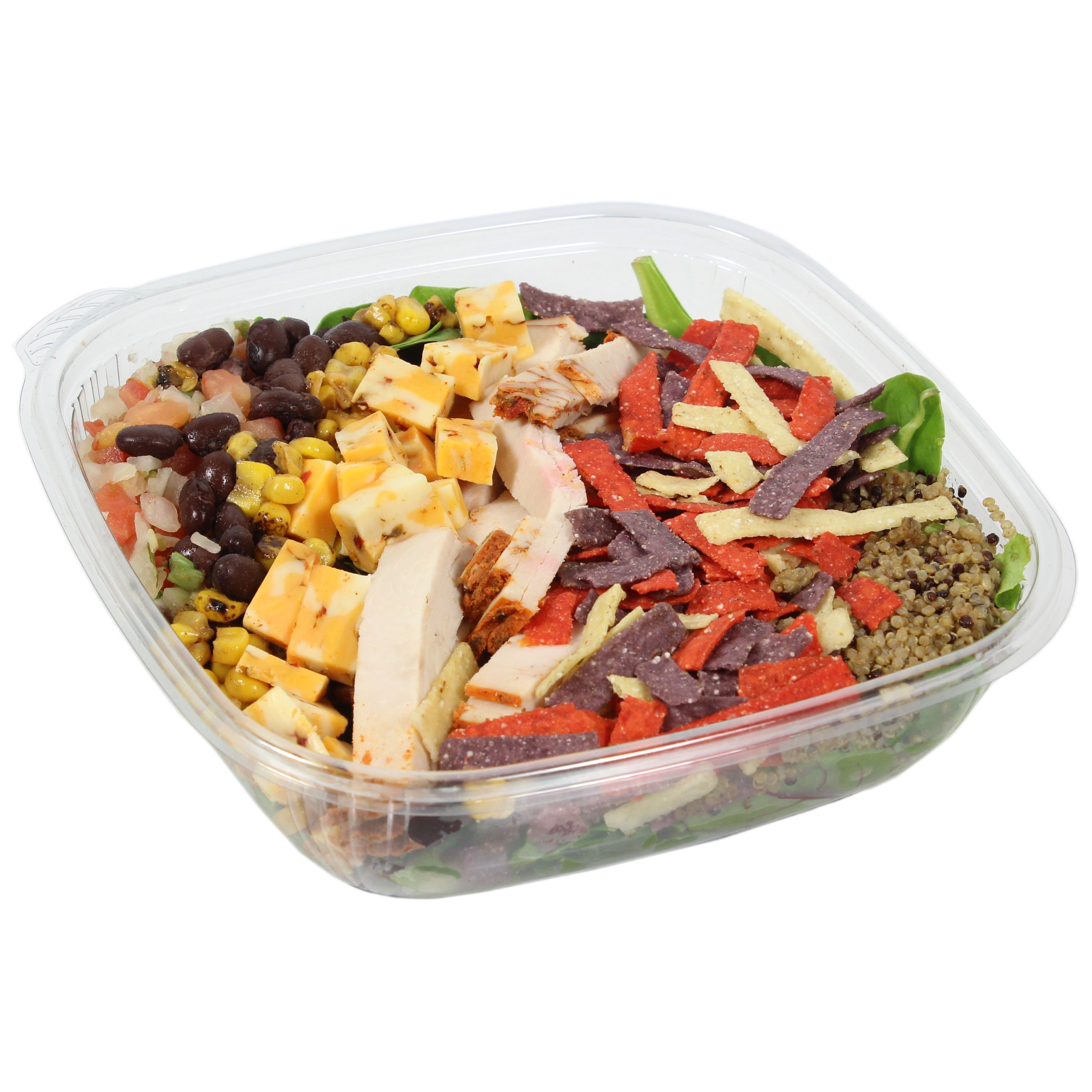 Boar's Head Loaded Salsalito Turkey Nacho Salad Shop Salads at HEB