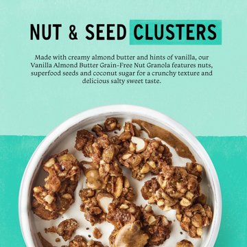 Purely Elizabeth Vanilla Almond Butter Grain-Free Granola 