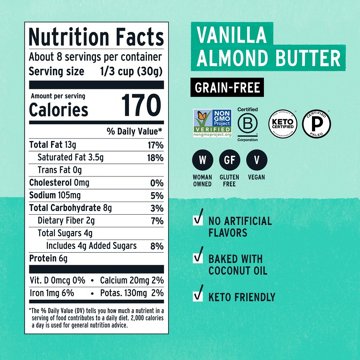 Purely Elizabeth Vanilla Almond Butter Grain-Free Granola 