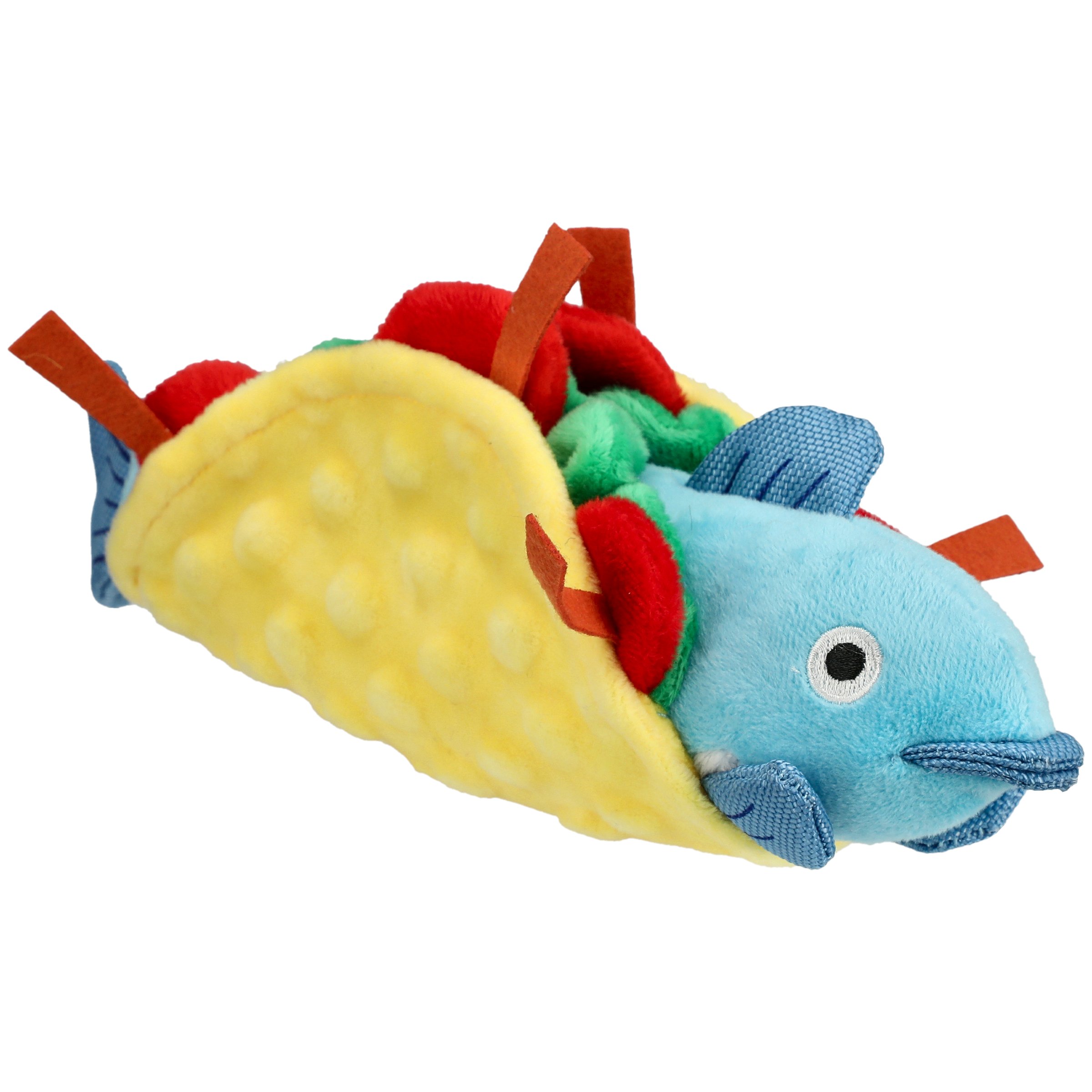 stuffed fish dog toy