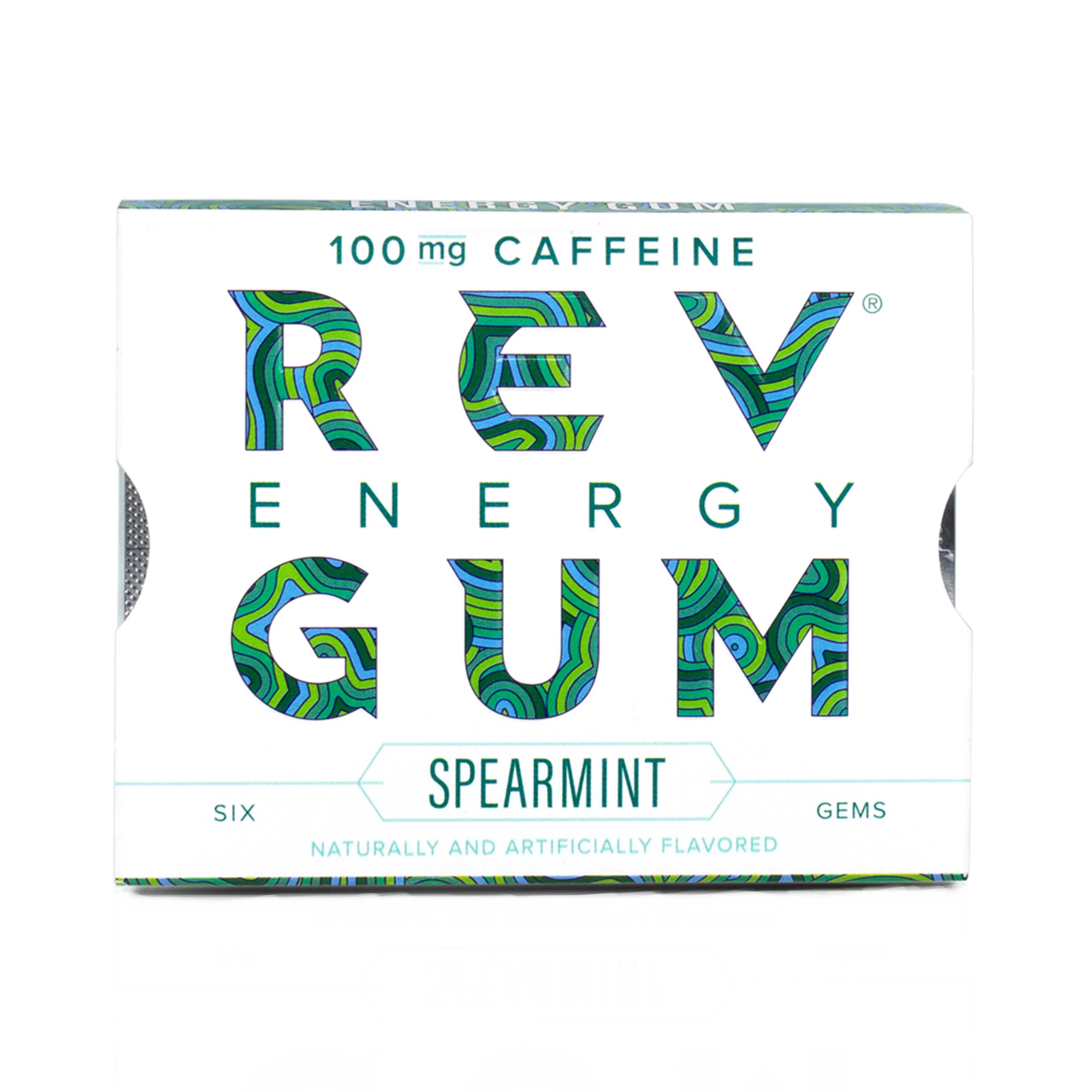 Rev Spearmint Energy Chewing Gum Shop Gum & Mints at HEB