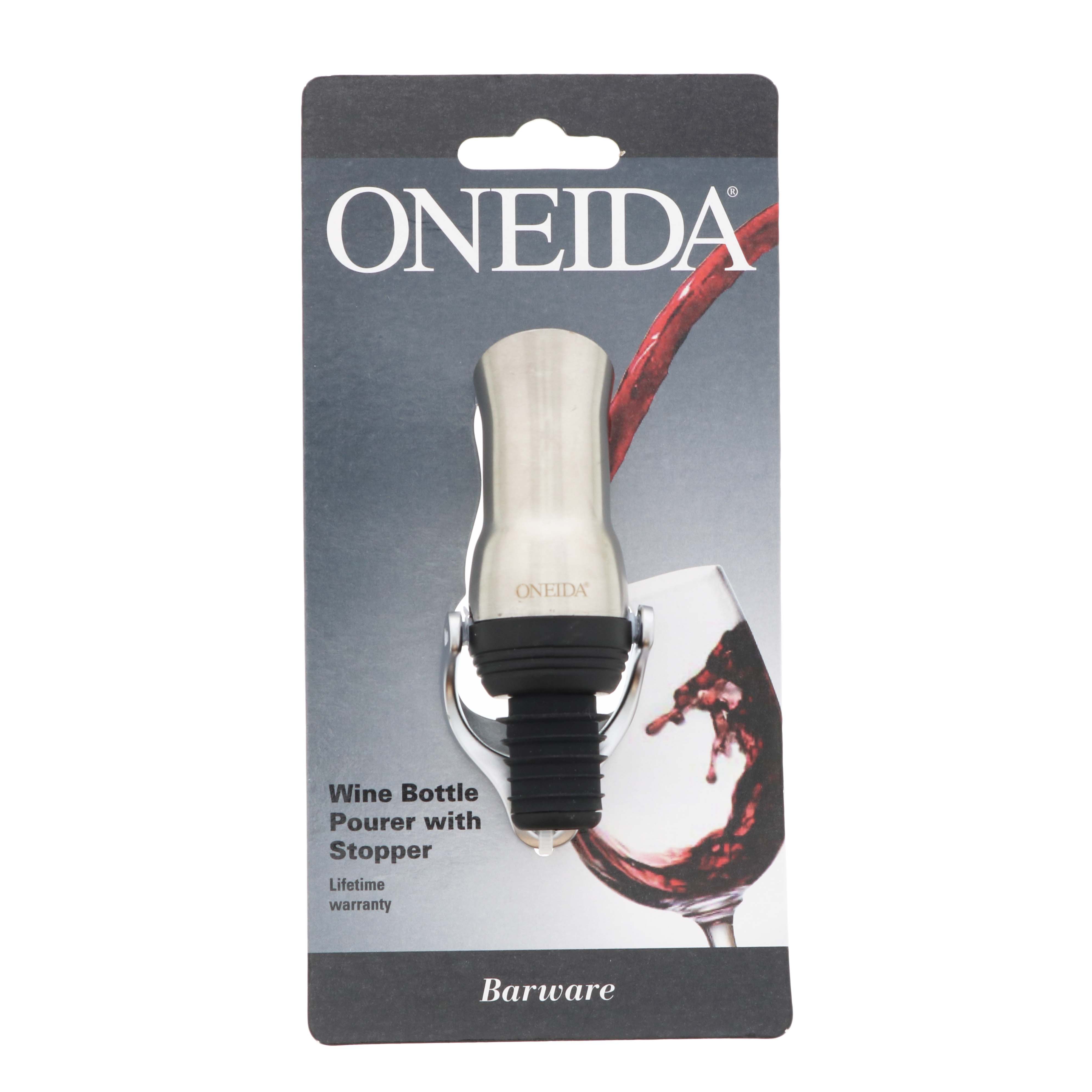 Oneida Wine Bottle Pourer With Stopper Shop Bar Tools at HEB