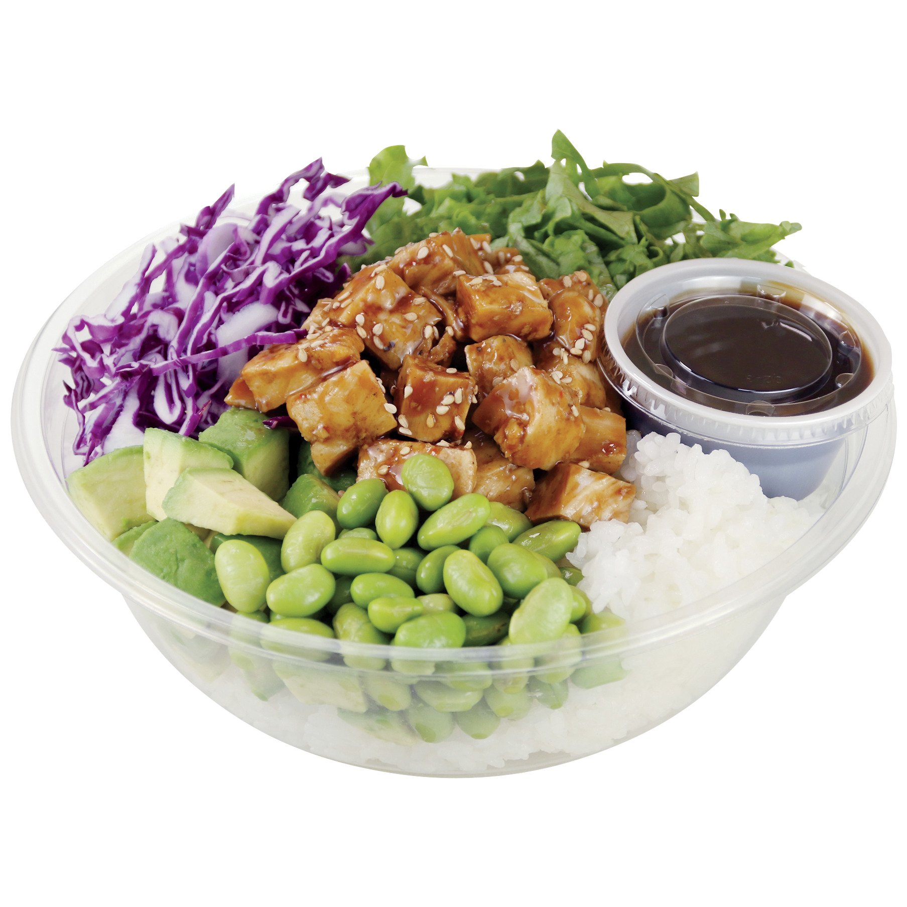 300 Pack 6.50"x2.56" 24 oz Premium Sushi Bowls or Teriyaki Bowls to Go with Lids 