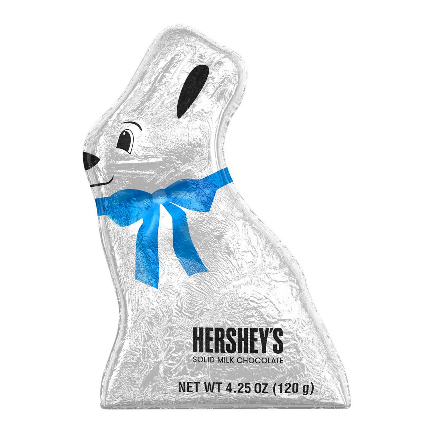 Hershey's Solid Milk Chocolate Bunny Easter Candy; image 1 of 6