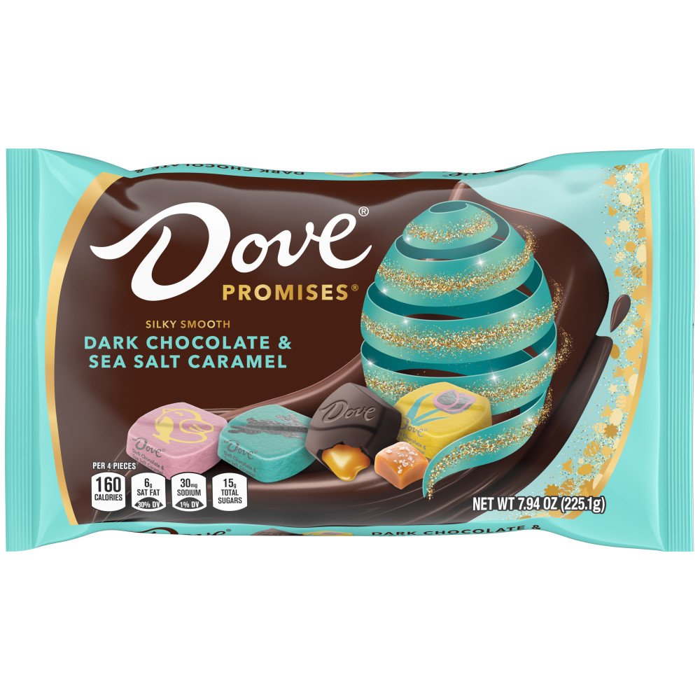 Dove Dark Chocolate & Sea Salt Caramel Easter Candy Shop Candy at HEB